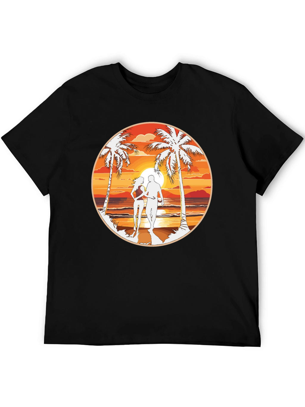 Beach Sunset Graphic Tee