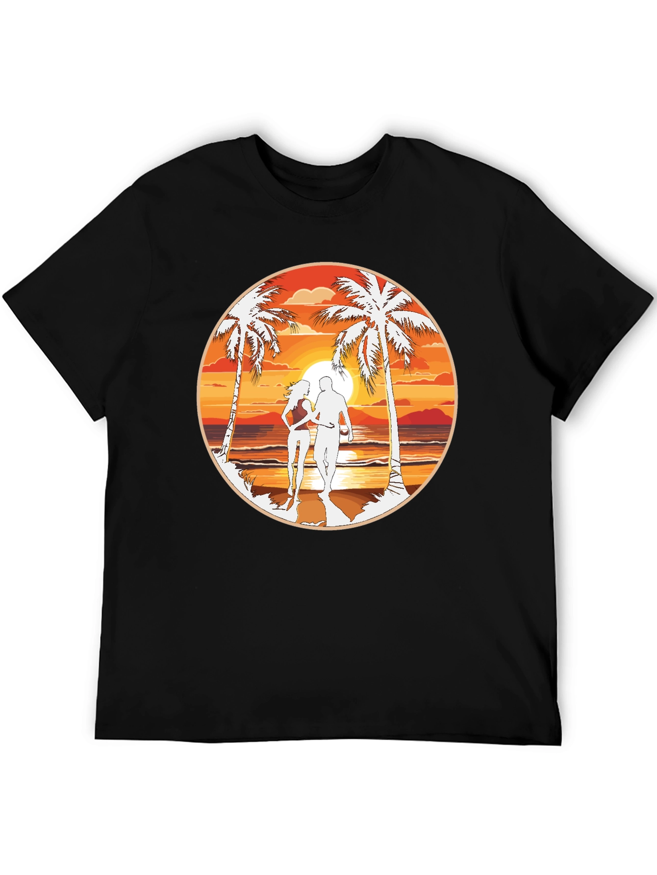 Beach Sunset Graphic Tee