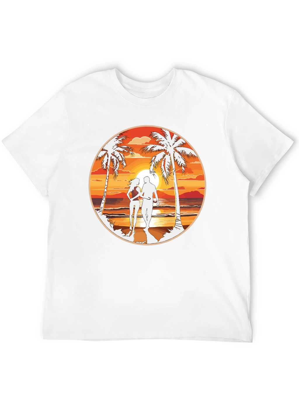 Beach Sunset Graphic Tee