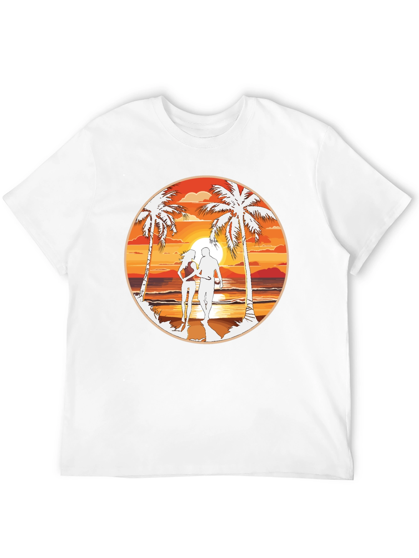 Beach Sunset Graphic Tee