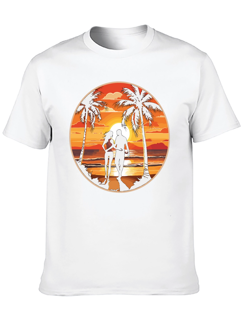 Beach Sunset Graphic Tee