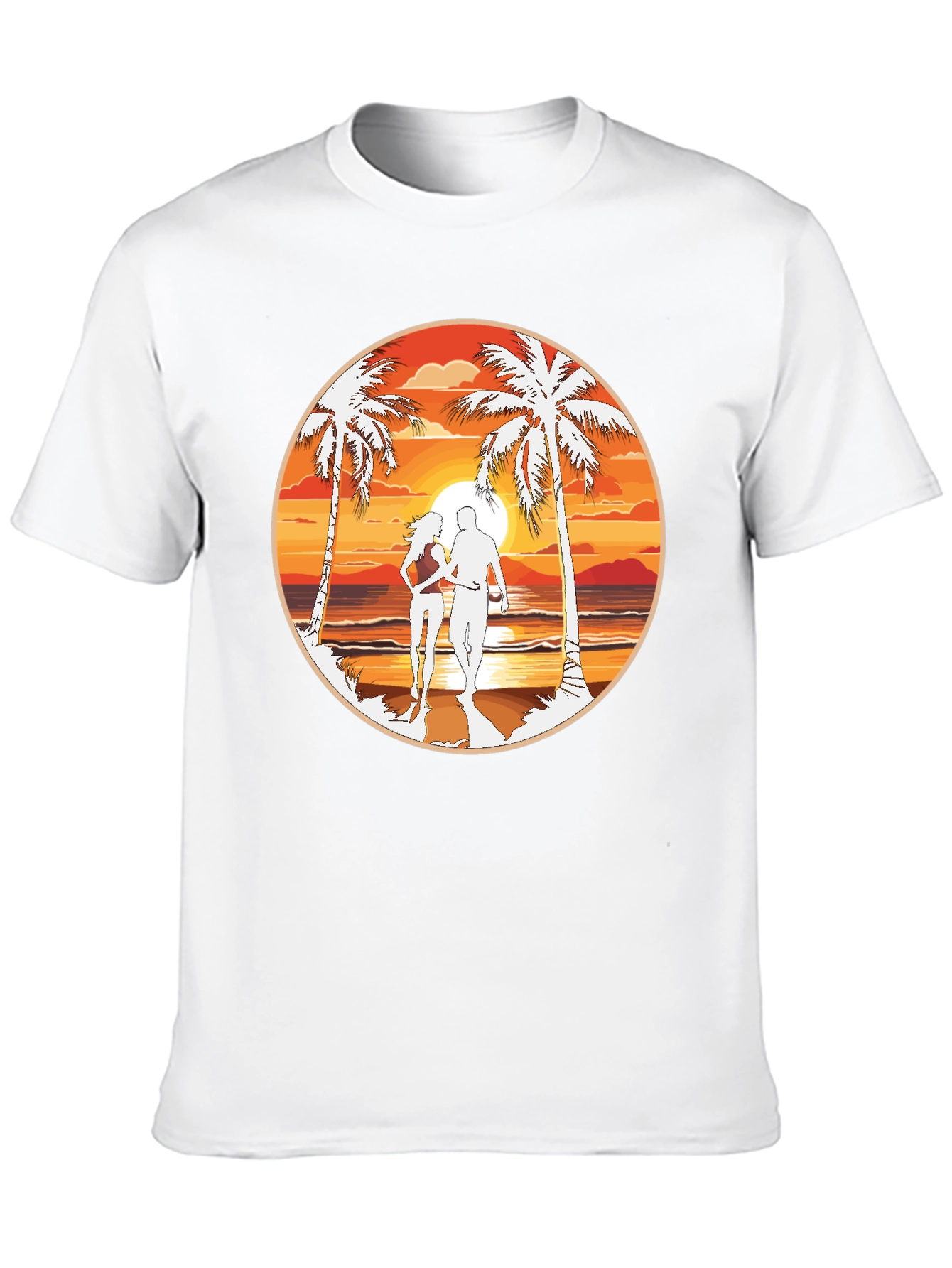 Beach Sunset Graphic Tee