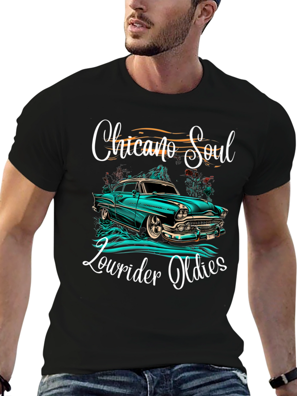 Chicano Soul Lowrider Oldies Graphic Tee
