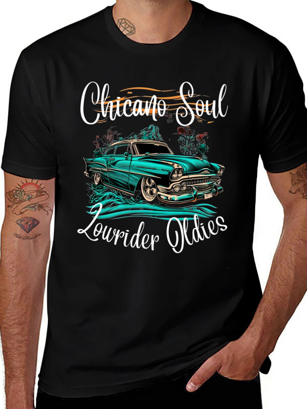 Chicano Soul Lowrider Oldies Graphic Tee