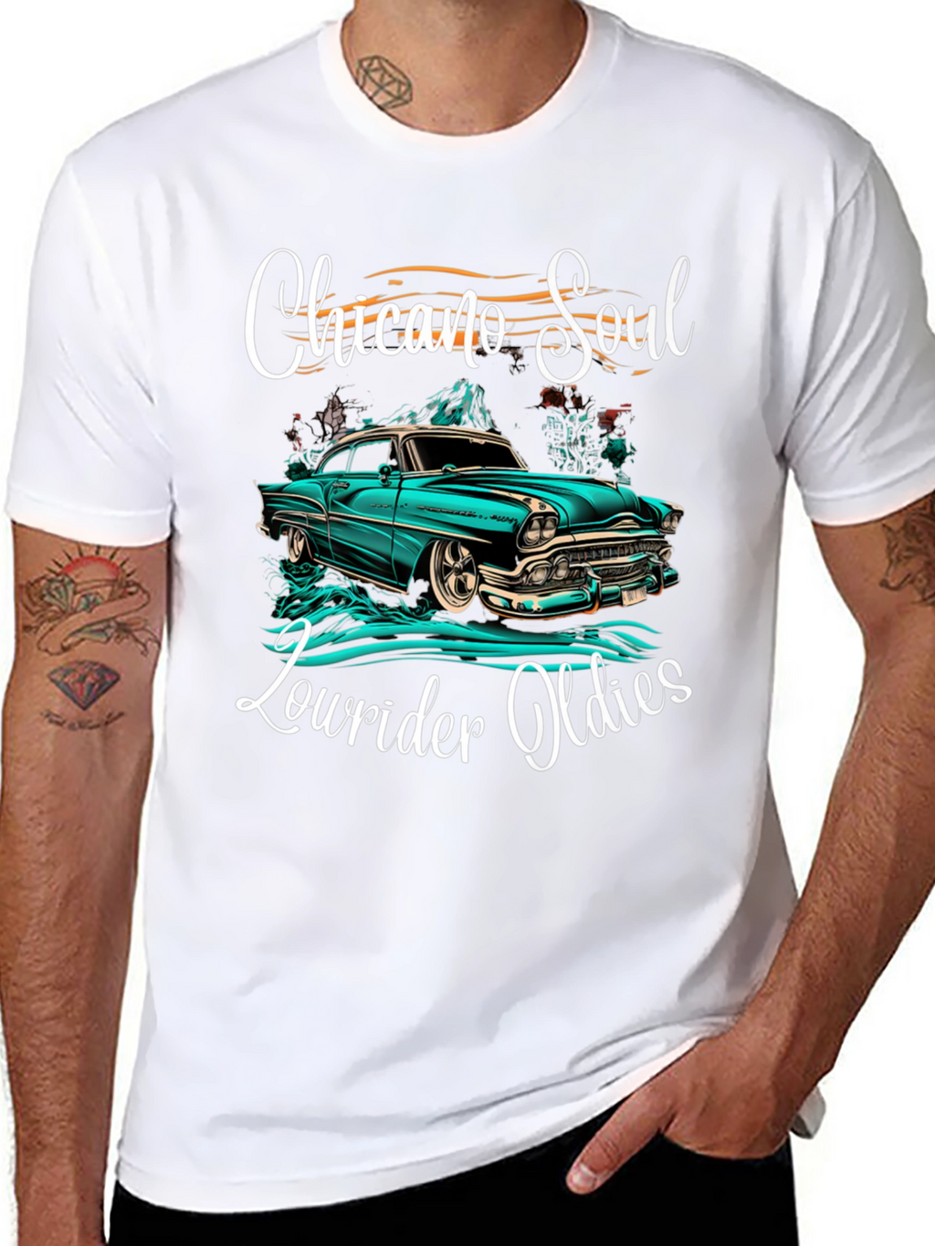 Chicano Soul Lowrider Oldies Graphic Tee