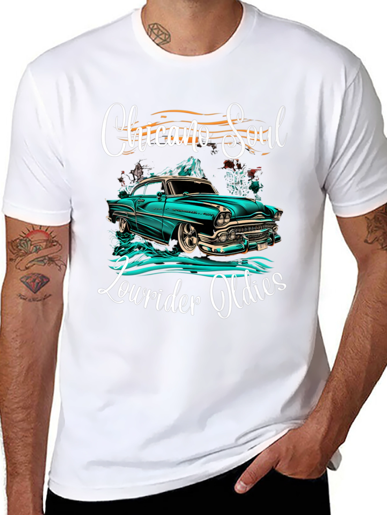 Chicano Soul Lowrider Oldies Graphic Tee
