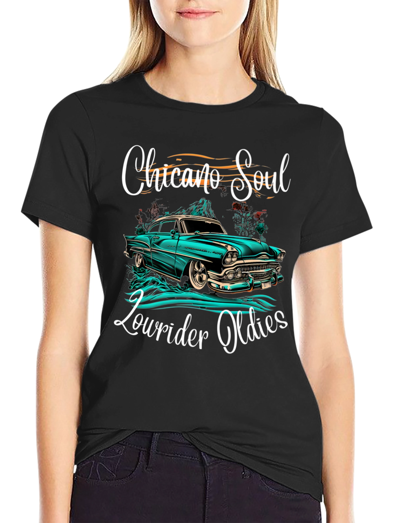 Chicano Soul Lowrider Oldies Graphic Tee