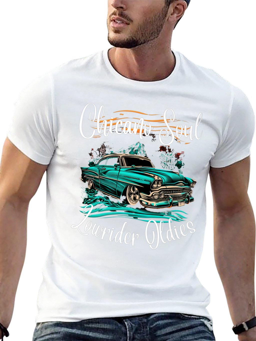 Chicano Soul Lowrider Oldies Graphic Tee