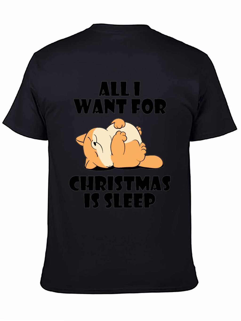 Funny Christmas Sleep T-Shirt