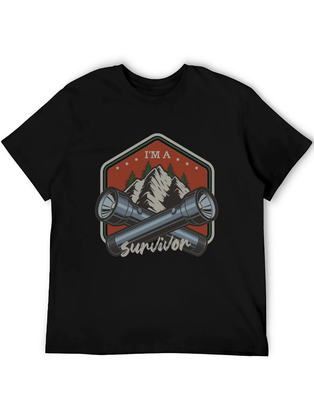 Im A Survivor Graphic T-Shirt - Adventure Ready