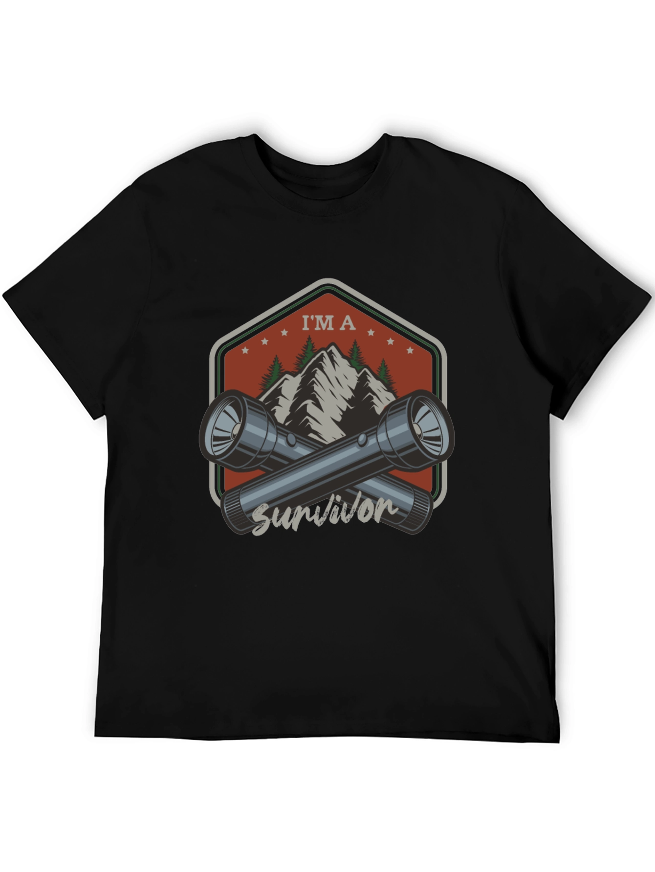 Im A Survivor Graphic T-Shirt - Adventure Ready