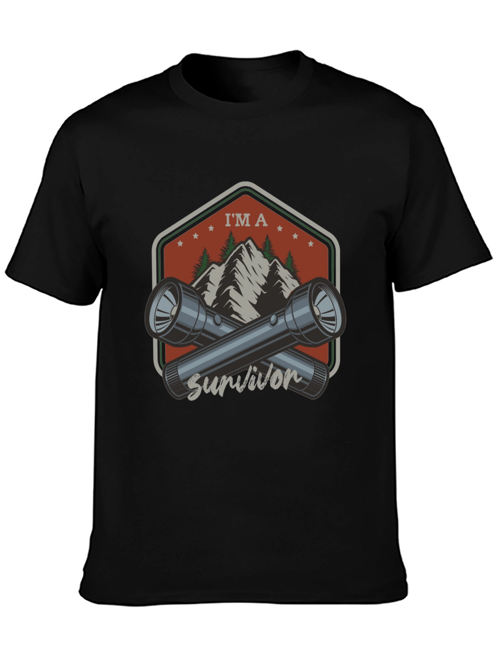 Im A Survivor Graphic T-Shirt - Adventure Ready