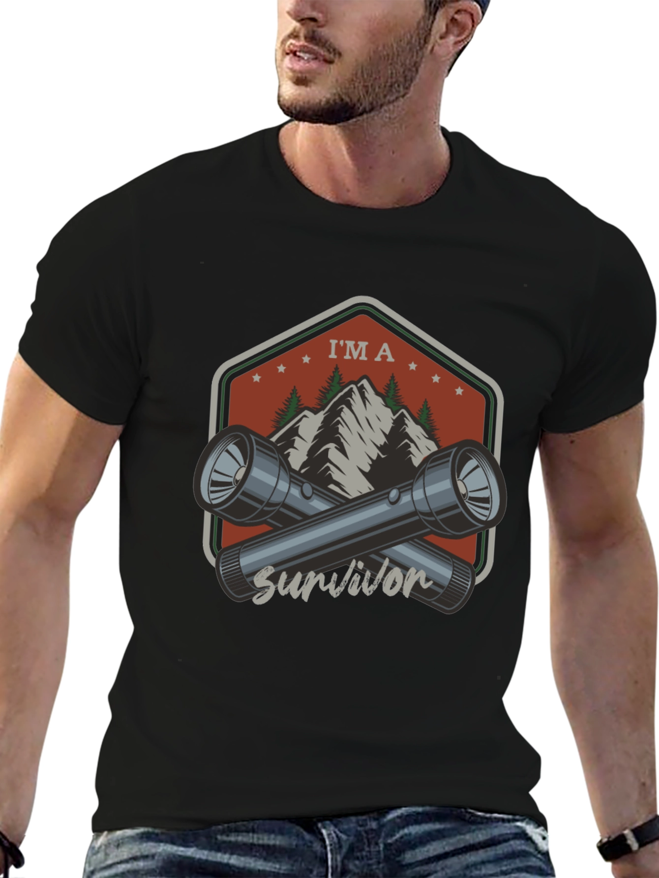 Im A Survivor Graphic T-Shirt - Adventure Ready