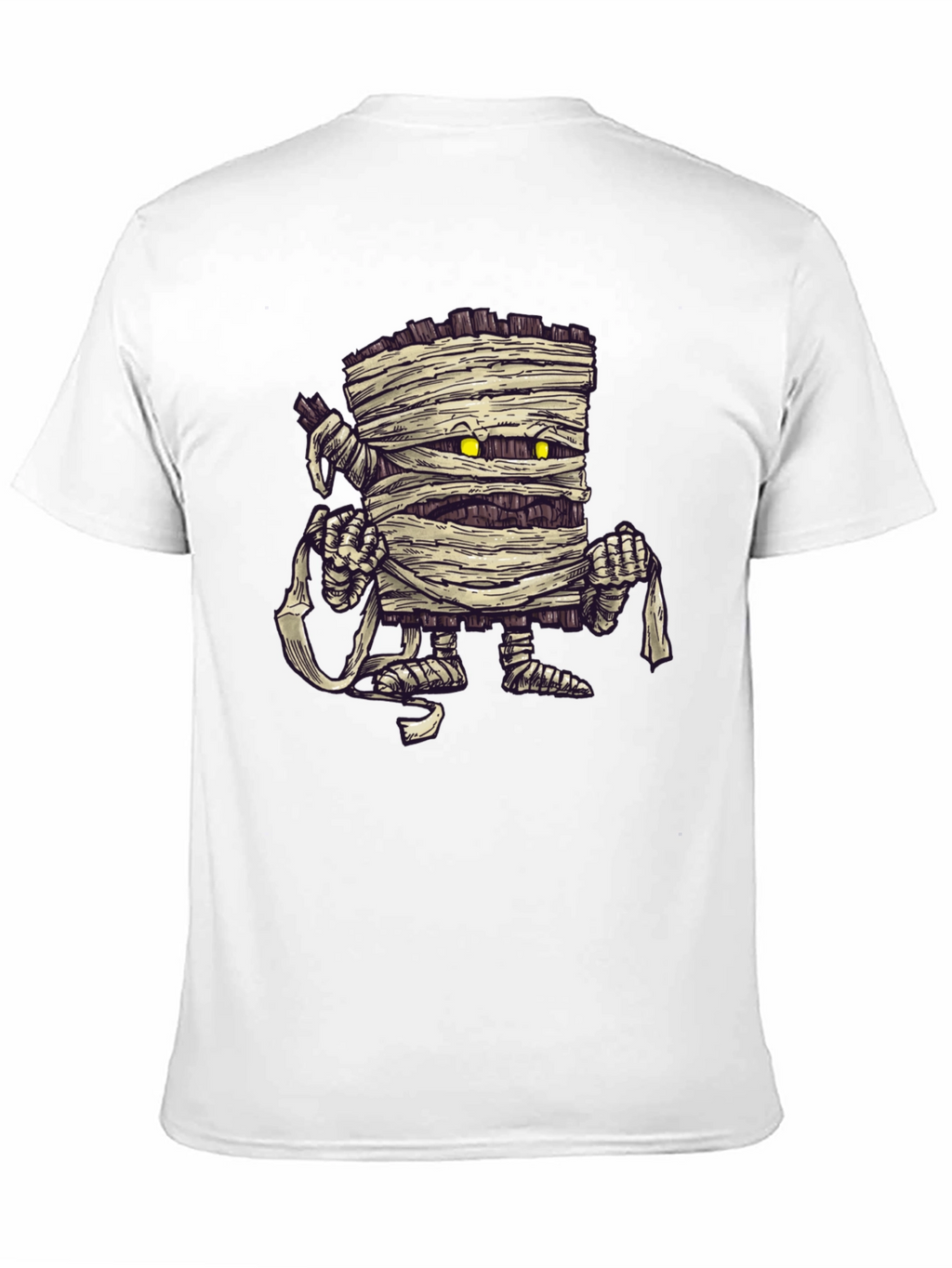 Mummy Graphic Print Black T-Shirt