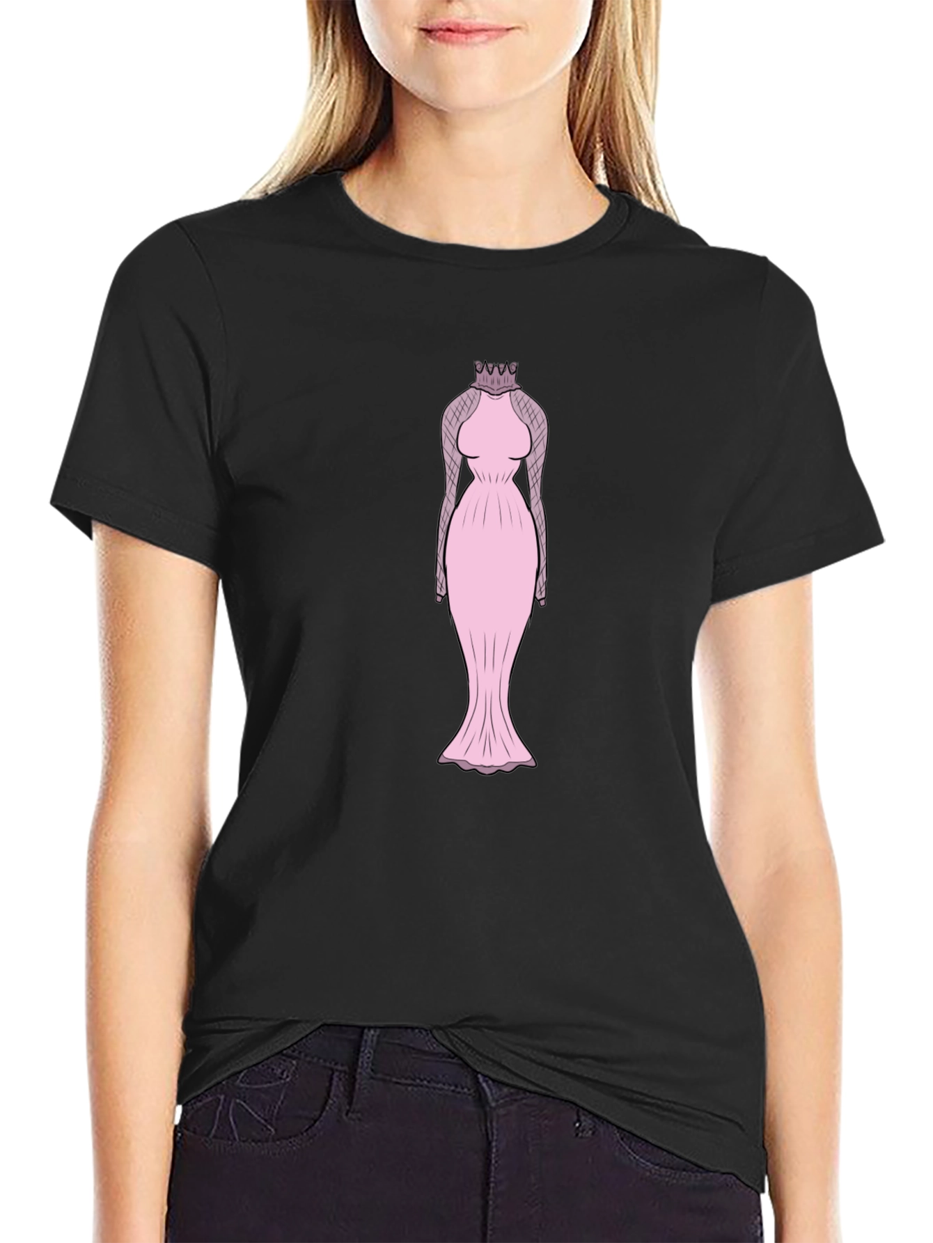 Elegant Dress T-Shirt