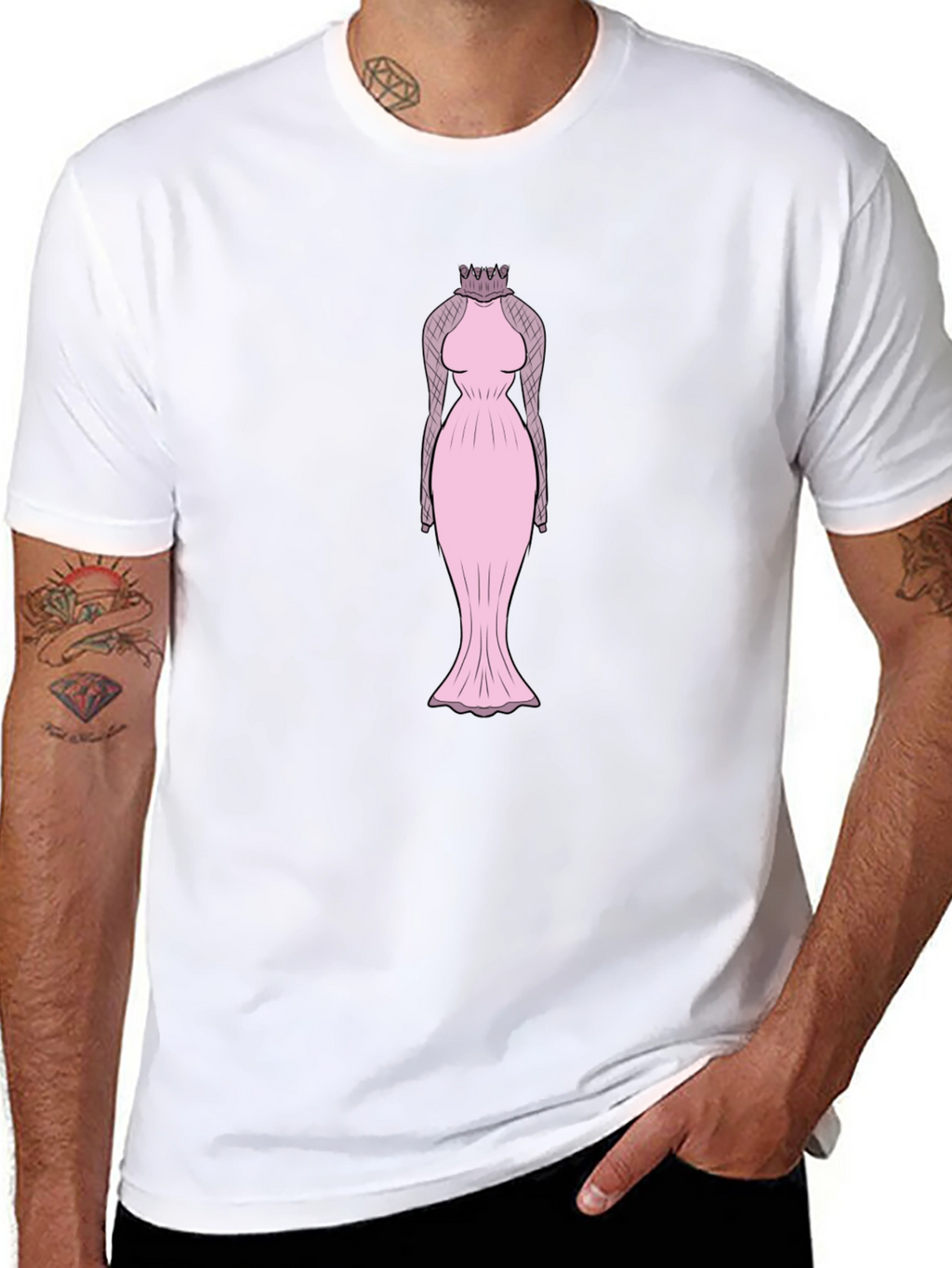 Elegant Dress T-Shirt