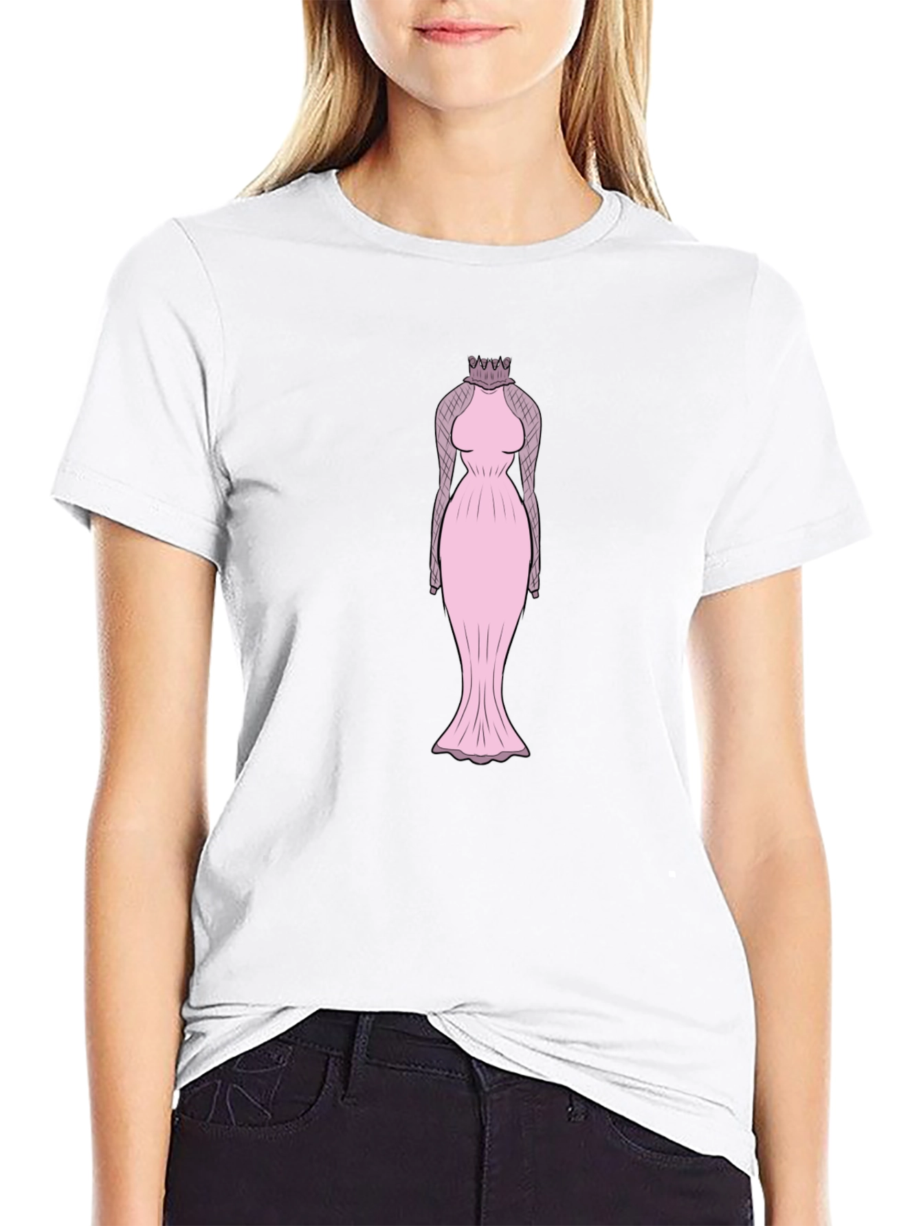 Elegant Dress T-Shirt