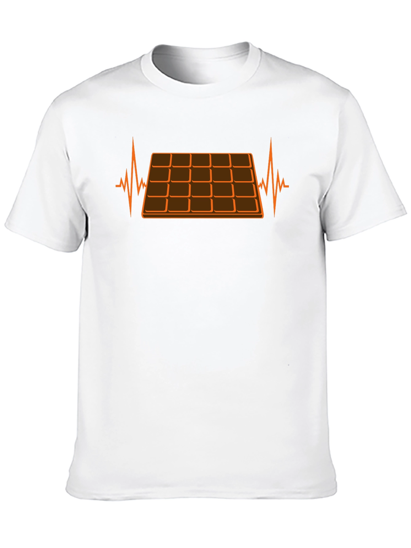 Chocolate Lover T-Shirt: Heartbeat Design
