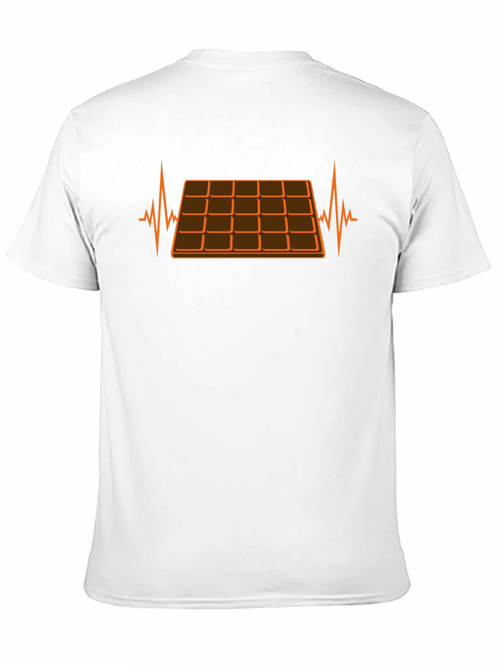 Chocolate Lover T-Shirt: Heartbeat Design