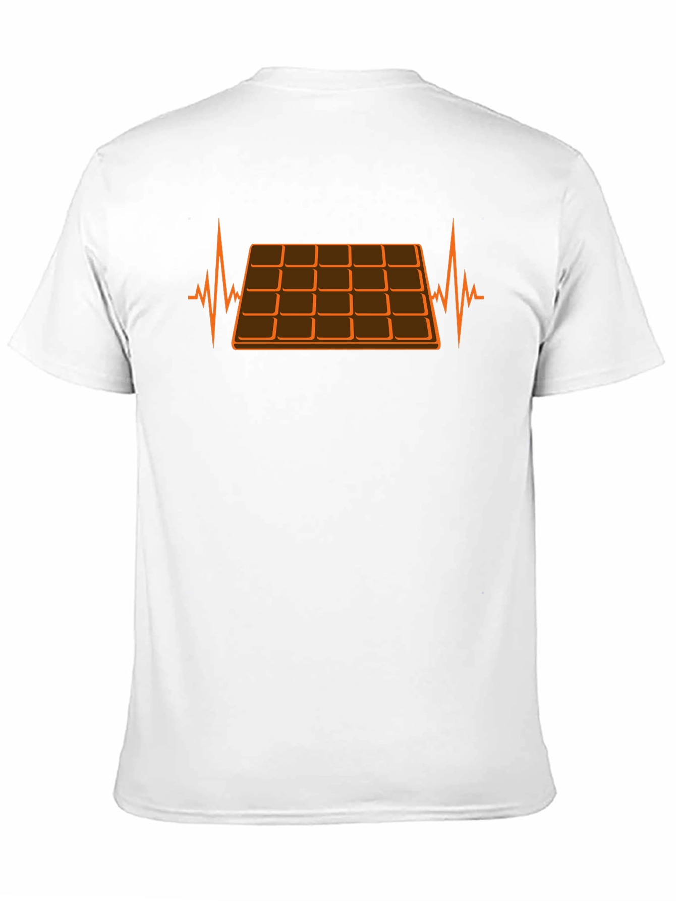 Chocolate Lover T-Shirt: Heartbeat Design