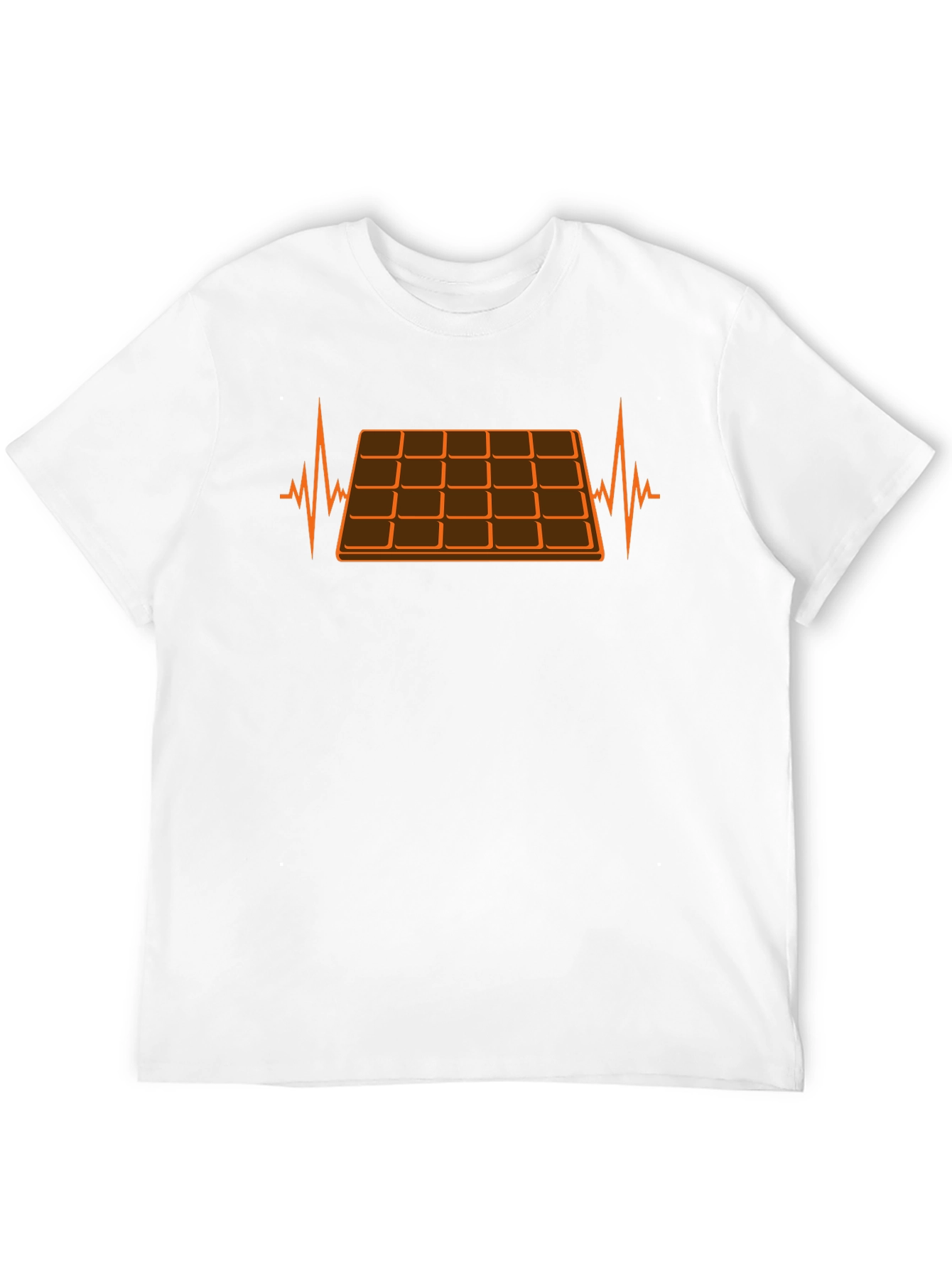 Chocolate Lover T-Shirt: Heartbeat Design