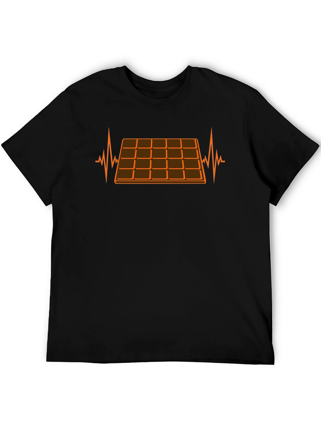 Chocolate Lover T-Shirt: Heartbeat Design