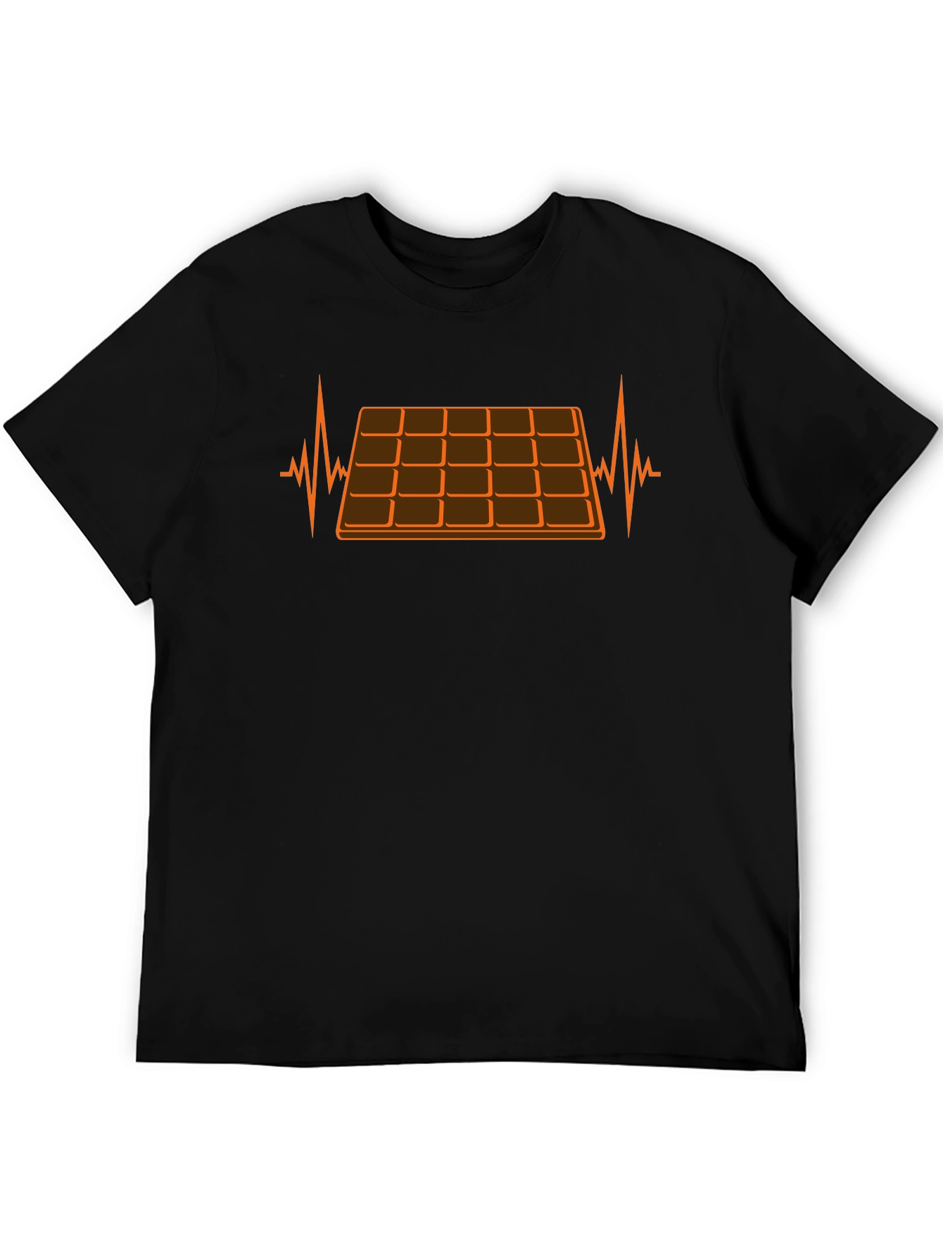 Chocolate Lover T-Shirt: Heartbeat Design