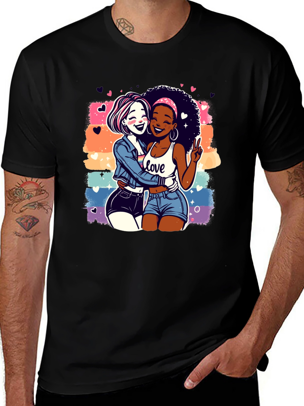 Love Wins T-Shirt - Lesbian Pride Graphic Tee