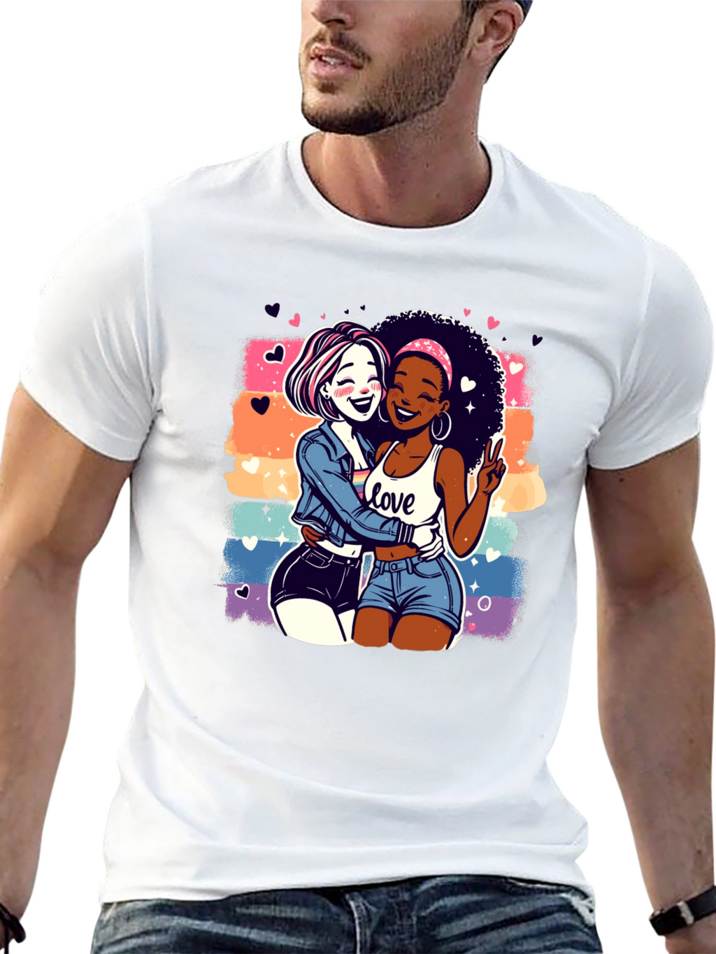 Love Wins T-Shirt - Lesbian Pride Graphic Tee