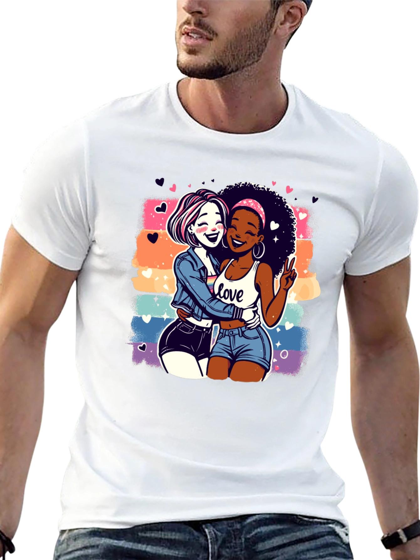 Love Wins T-Shirt - Lesbian Pride Graphic Tee