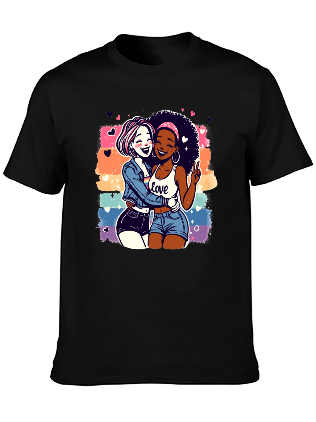 Love Wins T-Shirt - Lesbian Pride Graphic Tee