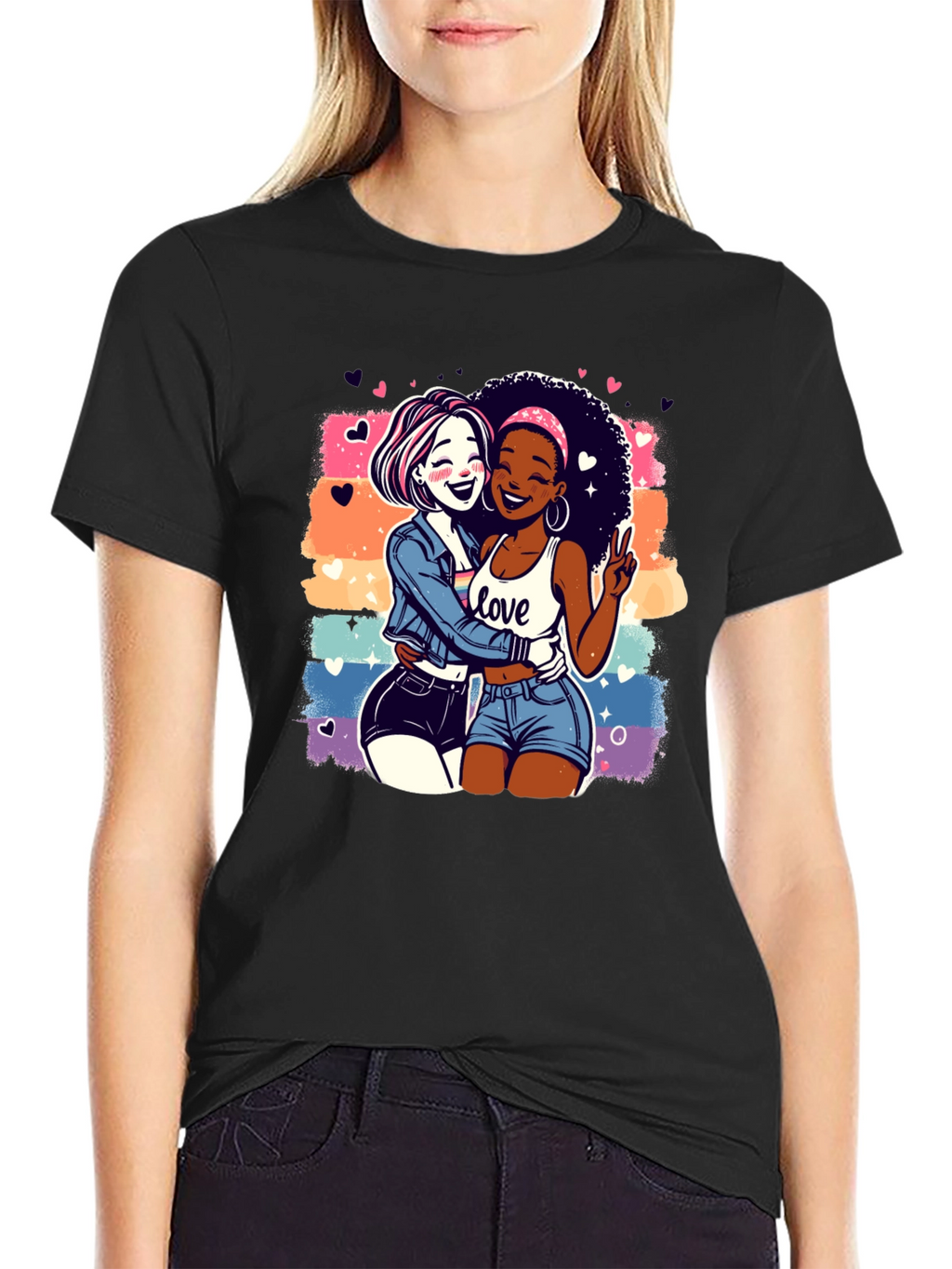 Love Wins T-Shirt - Lesbian Pride Graphic Tee
