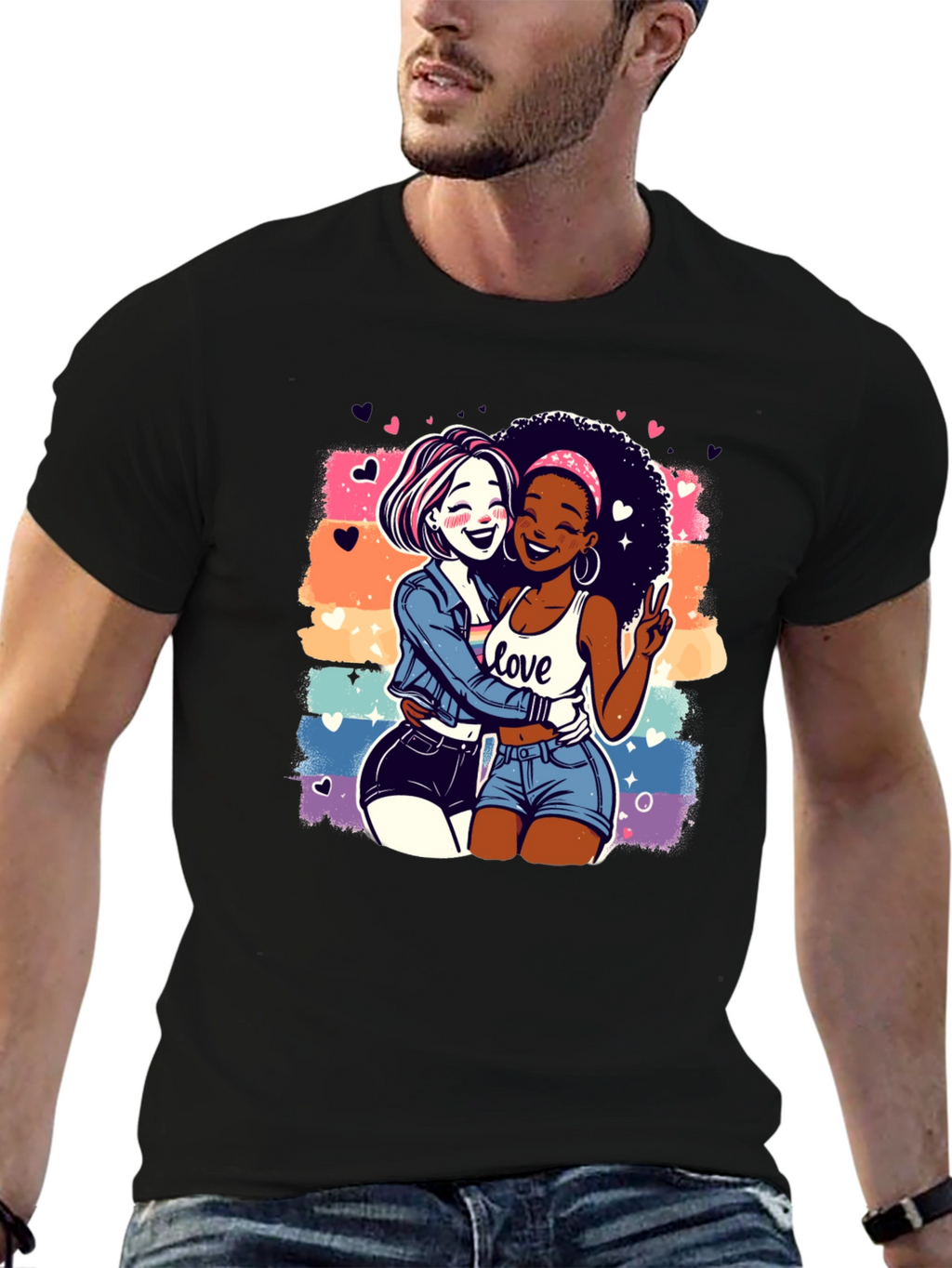 Love Wins T-Shirt - Lesbian Pride Graphic Tee