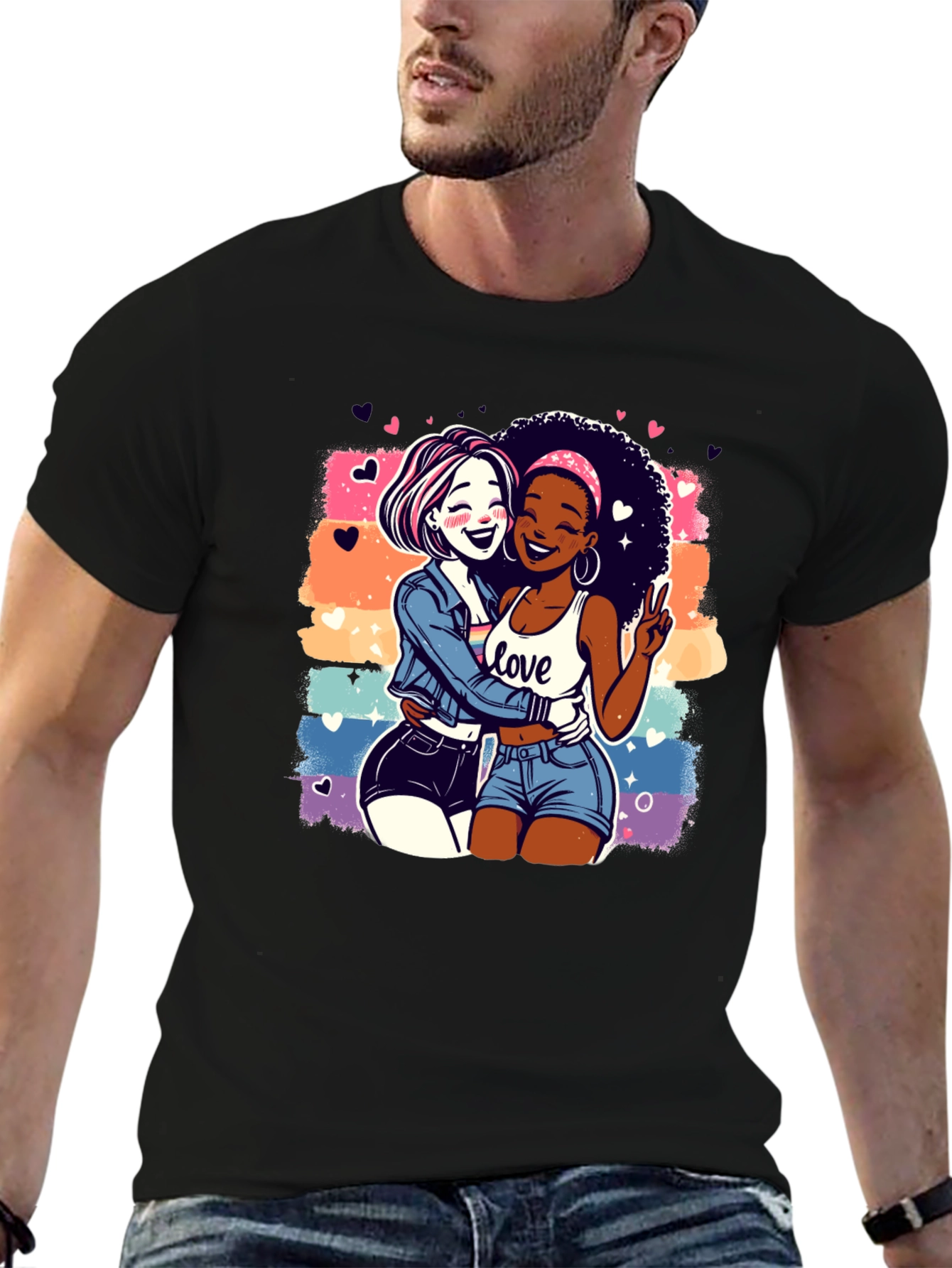 Love Wins T-Shirt - Lesbian Pride Graphic Tee
