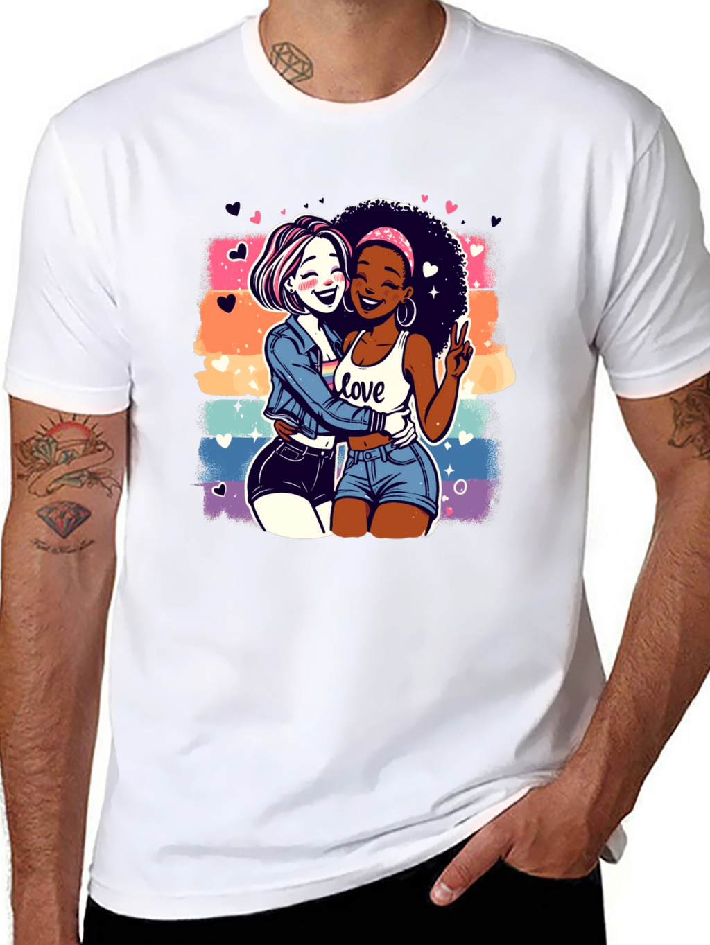 Love Wins T-Shirt - Lesbian Pride Graphic Tee