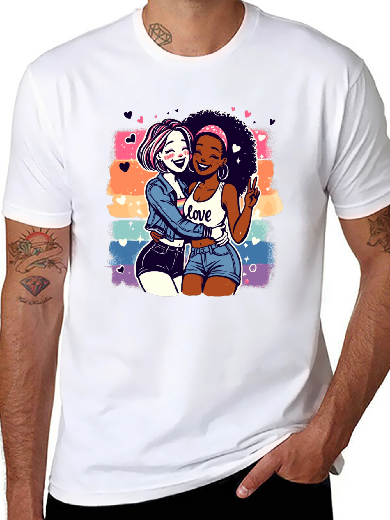Love Wins T-Shirt - Lesbian Pride Graphic Tee