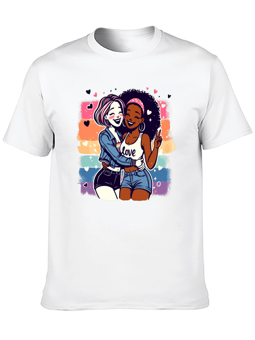Love Wins T-Shirt - Lesbian Pride Graphic Tee