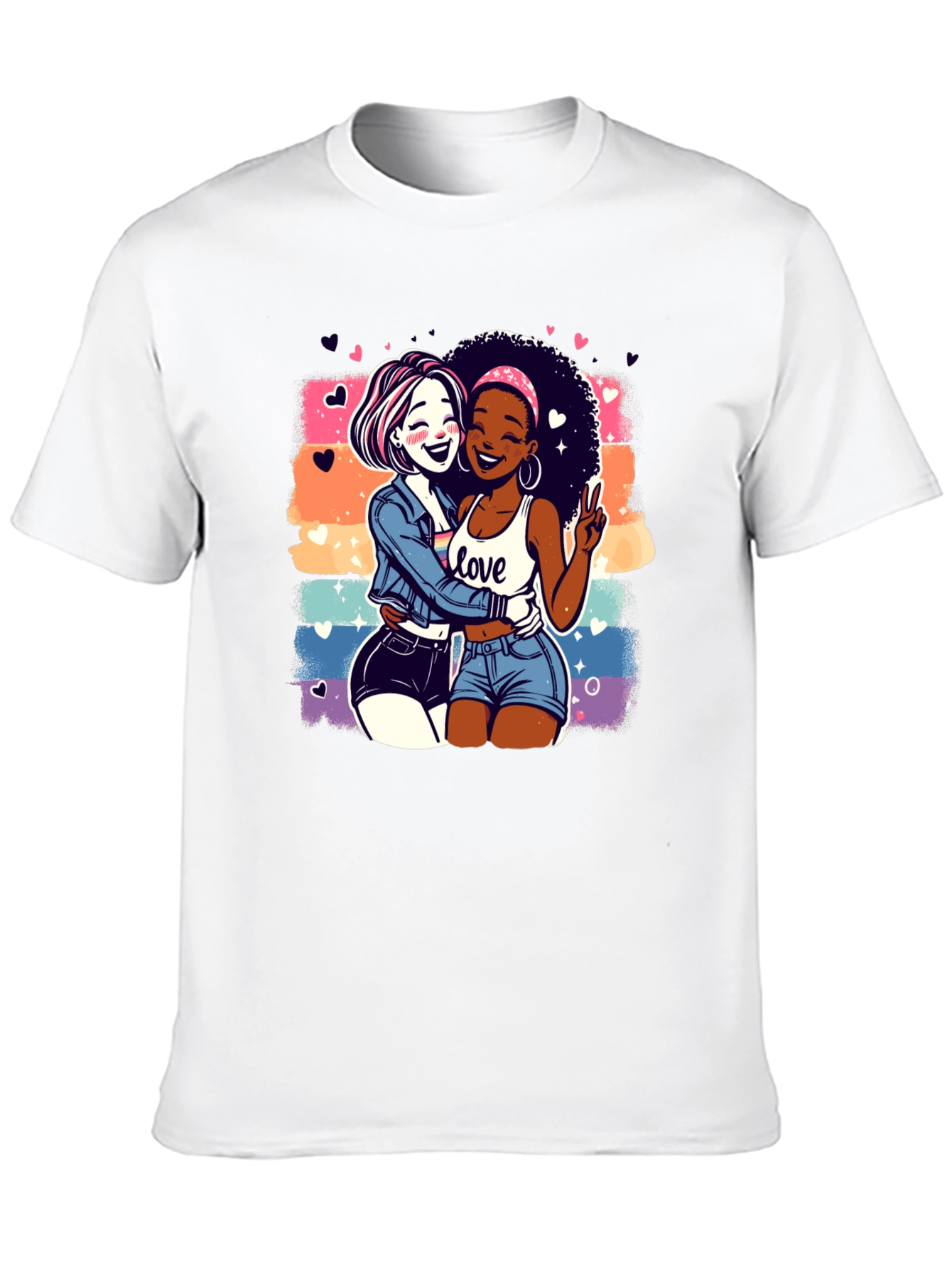 Love Wins T-Shirt - Lesbian Pride Graphic Tee