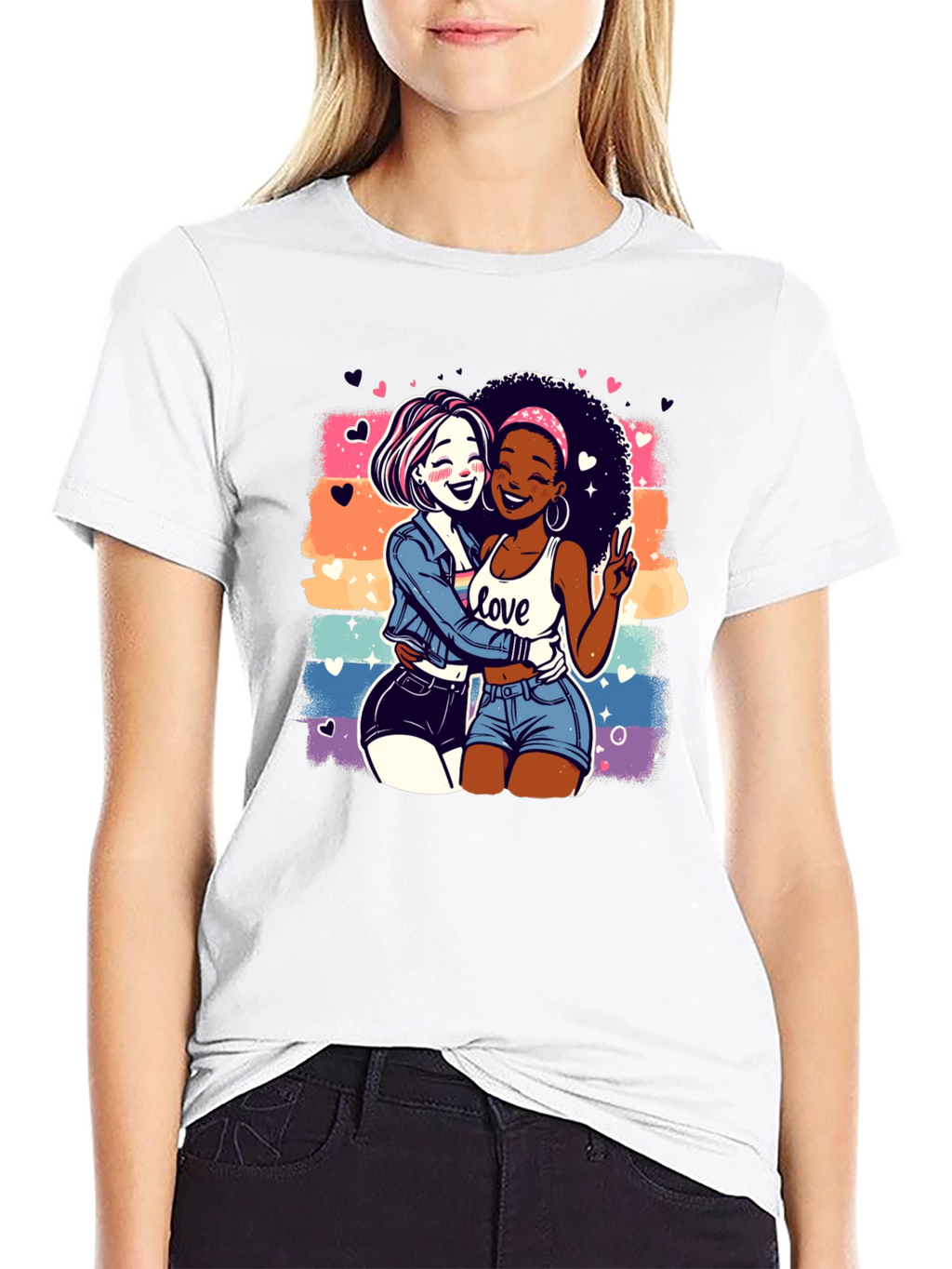 Love Wins T-Shirt - Lesbian Pride Graphic Tee
