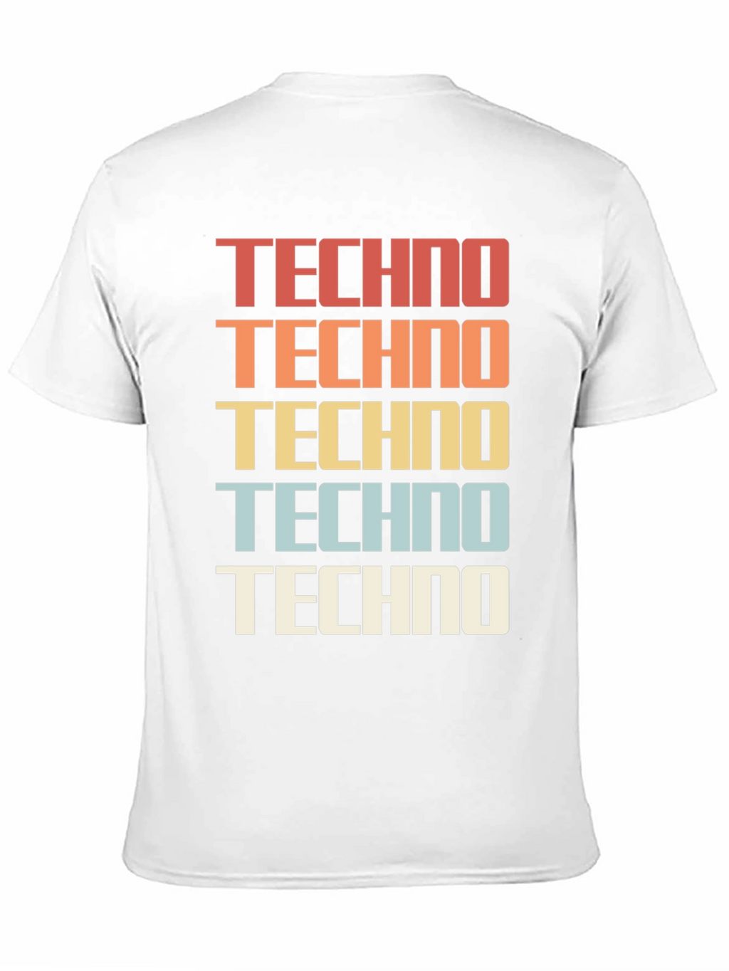 Retro Techno Graphic Tee - Classic Style