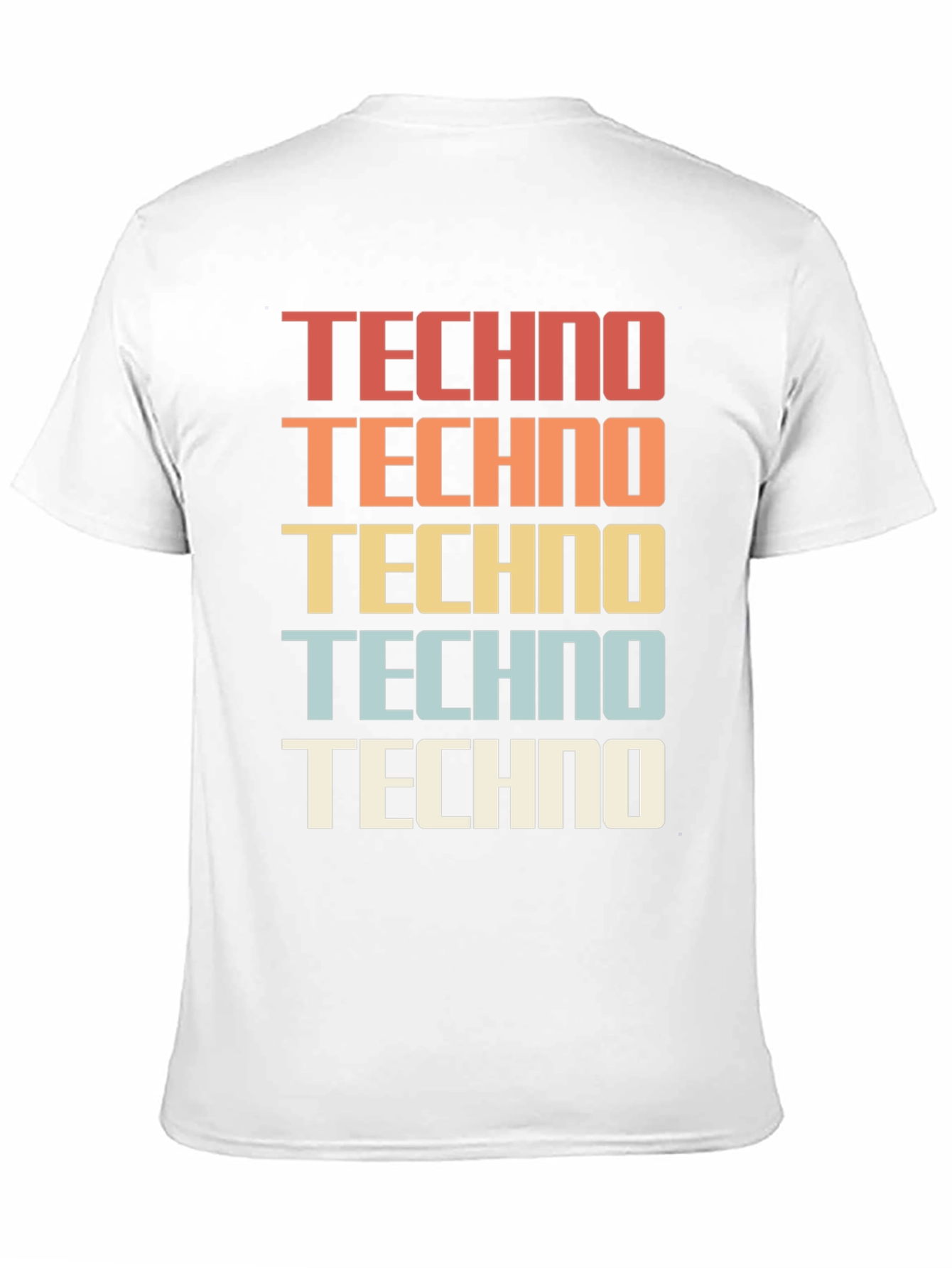 Retro Techno Graphic Tee - Classic Style