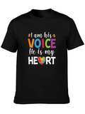 Autism Awareness T-Shirt: I Am His Voice
