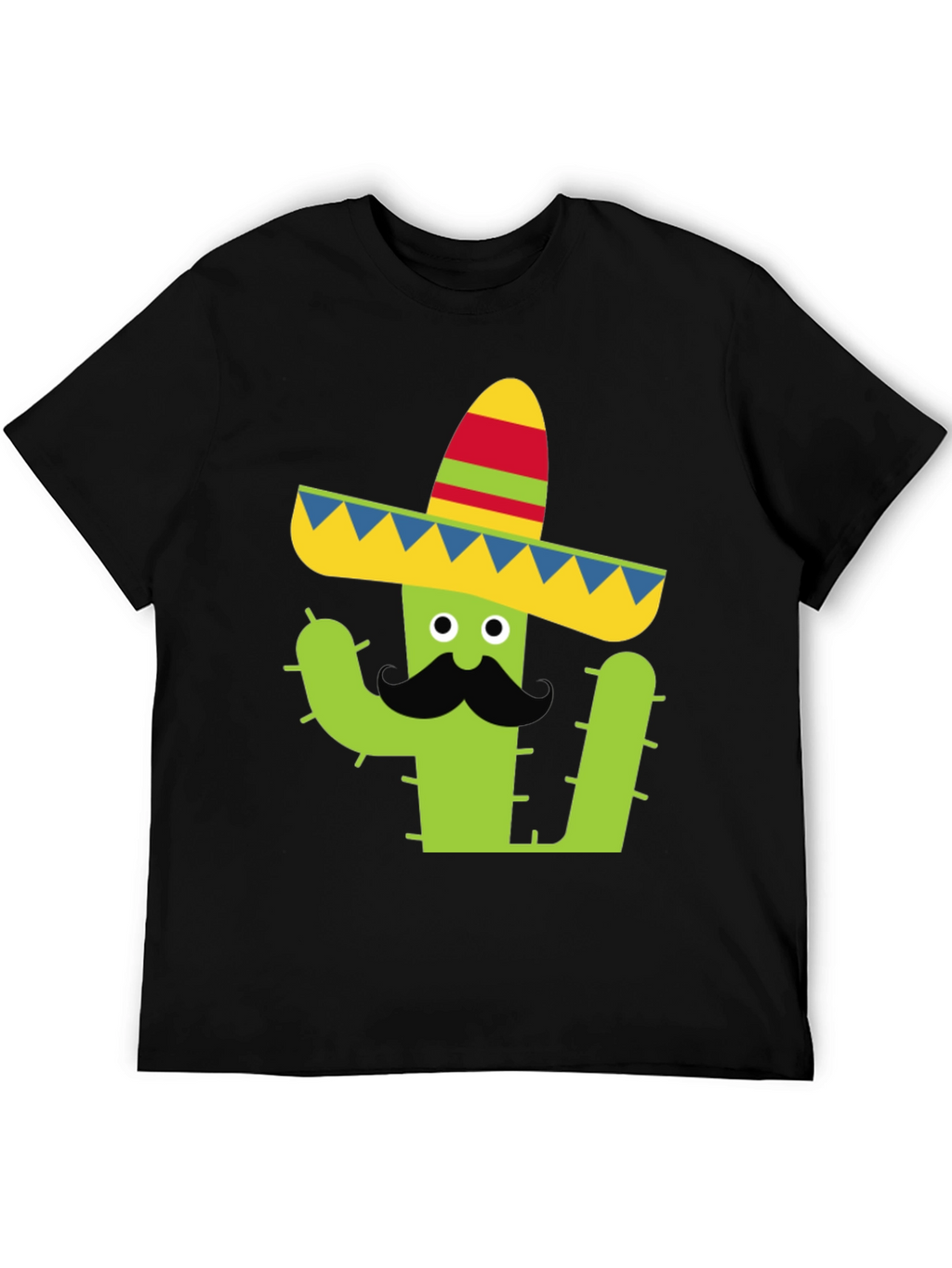 Cactus Sombrero Graphic Tee - Cinco de Mayo Shirt
