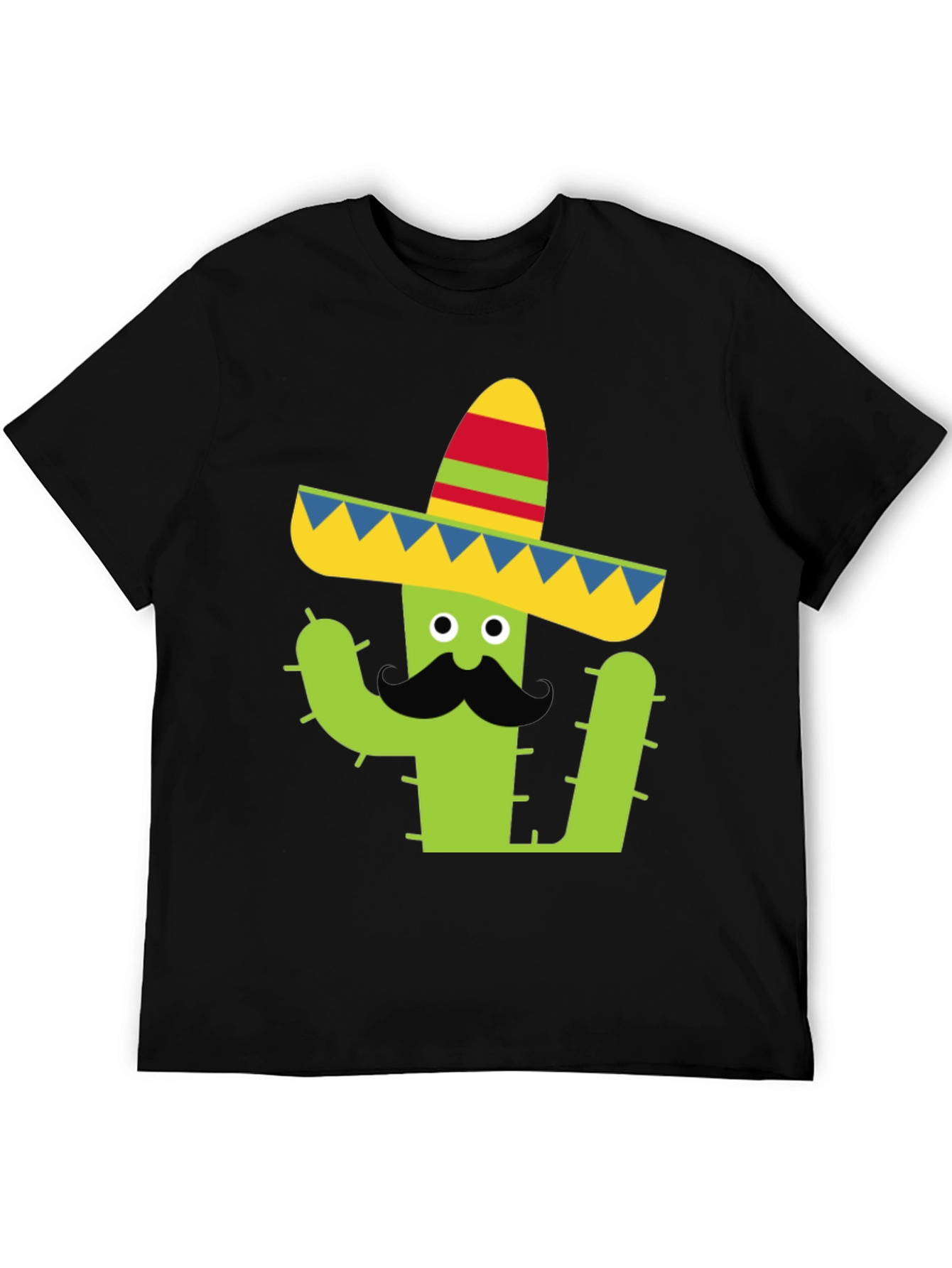 Cactus Sombrero Graphic Tee - Cinco de Mayo Shirt