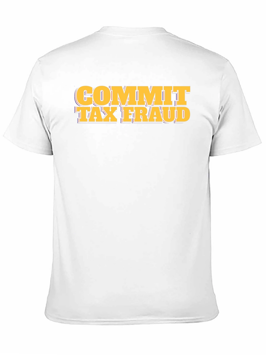 Commit Tax Fraud Graphic Tee - Black