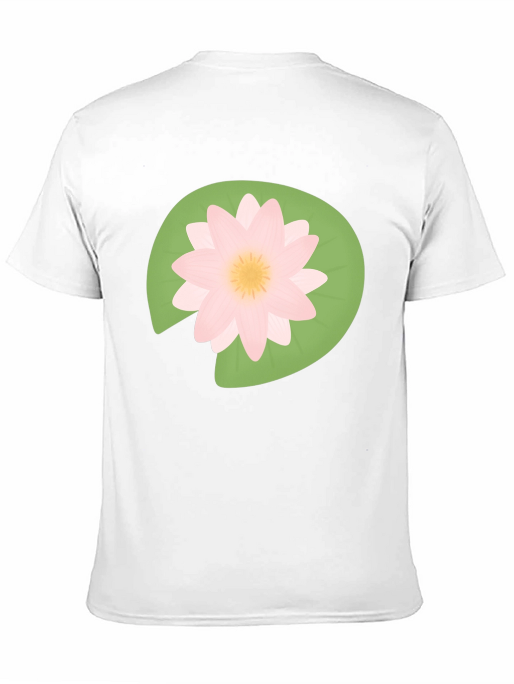 Lotus Flower Graphic T-Shirt - Black