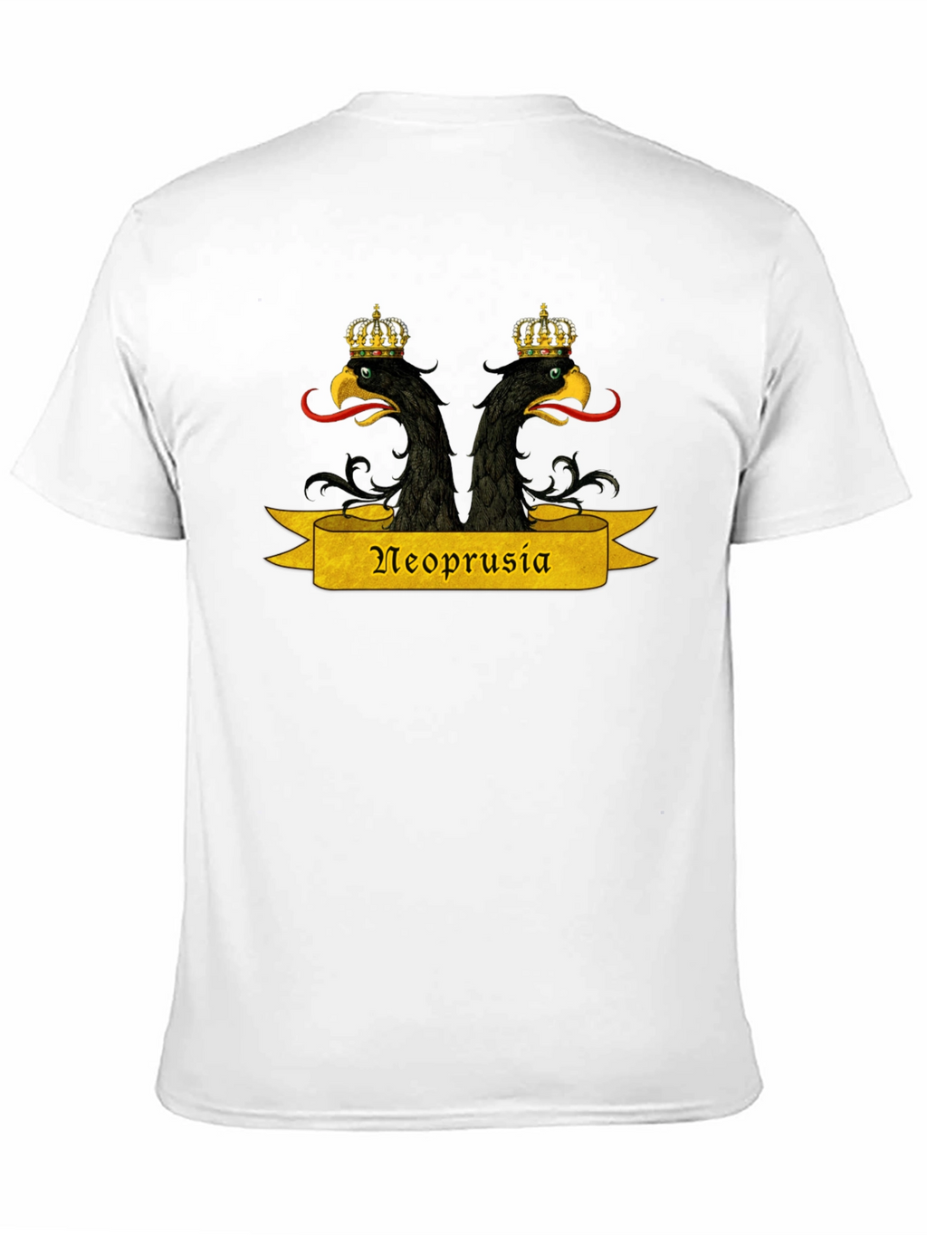 Neoprusia T-Shirt - Black Graphic Tee