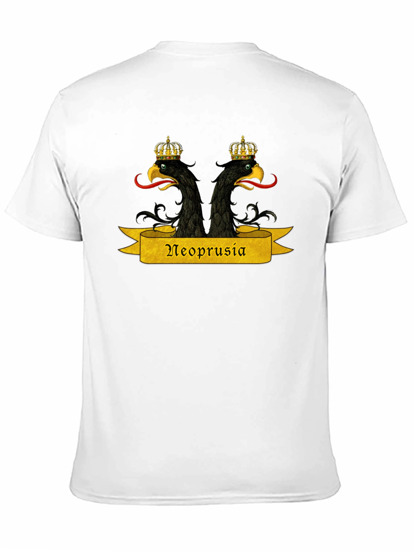 Neoprusia T-Shirt - Black Graphic Tee