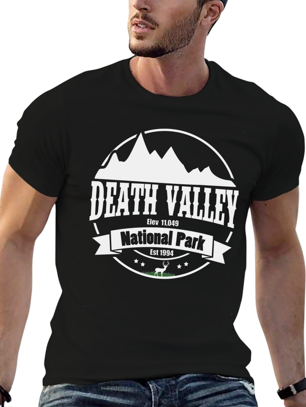 Death Valley National Park Black T-Shirt