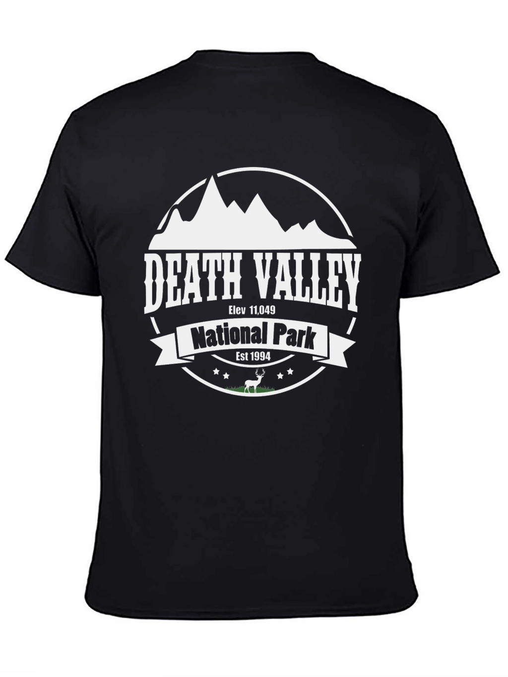 Death Valley National Park Black T-Shirt